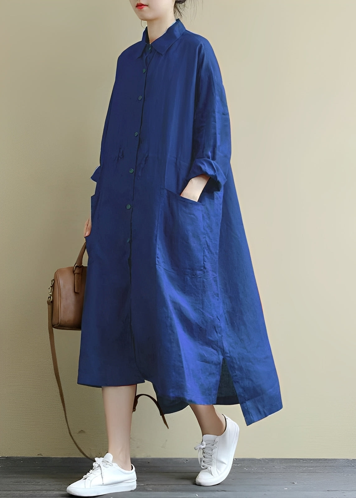 Monica - Lässiges Hemdkleid für Frauen