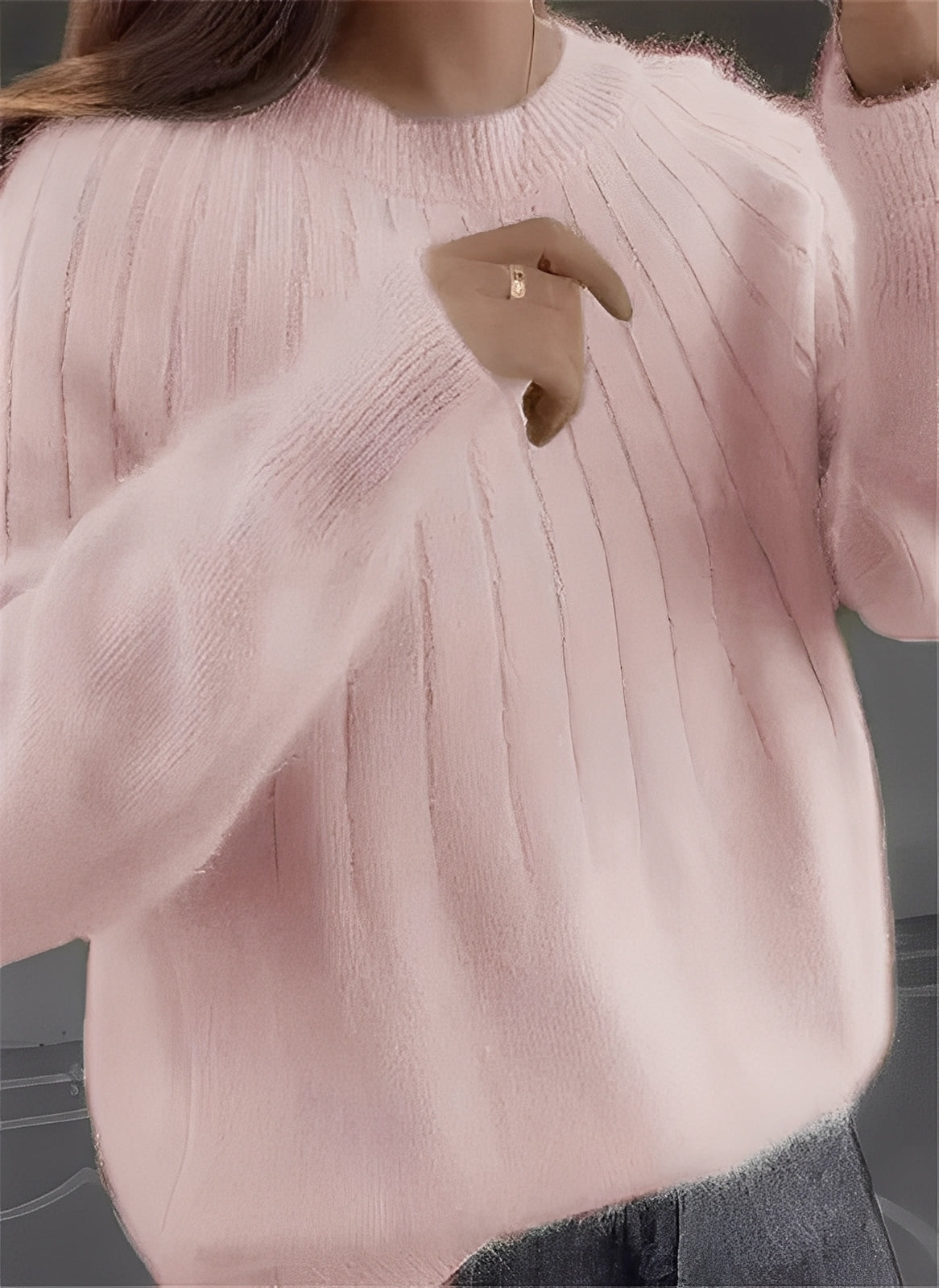 Cornelia – Bequemer, locker sitzender Pullover für Damen