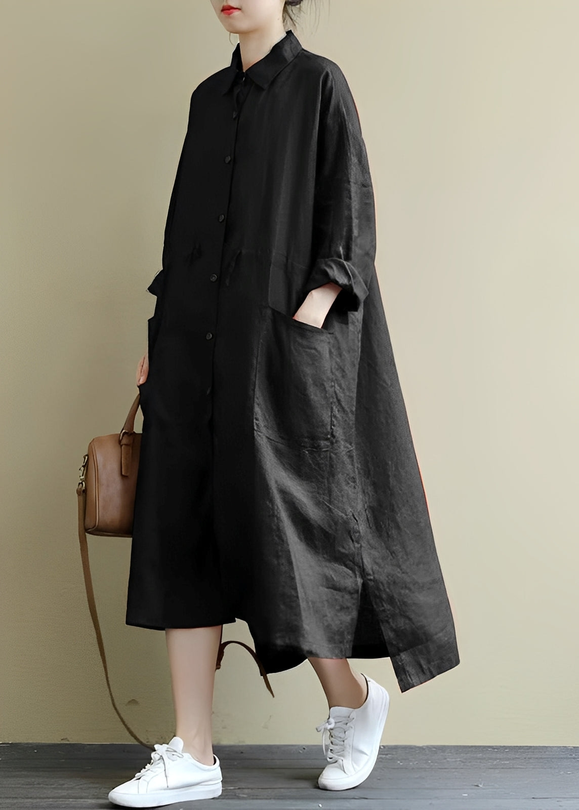 Monica - Lässiges Hemdkleid für Frauen