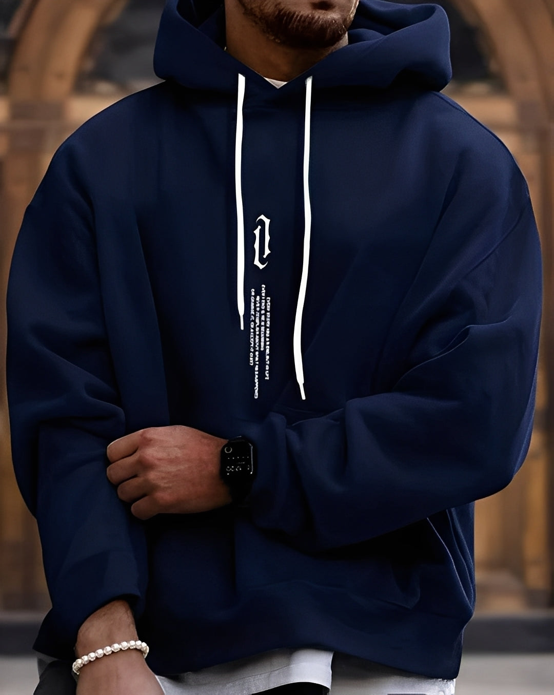 Clayton - Modischer und lässiger Herren-Hoodie mit Print