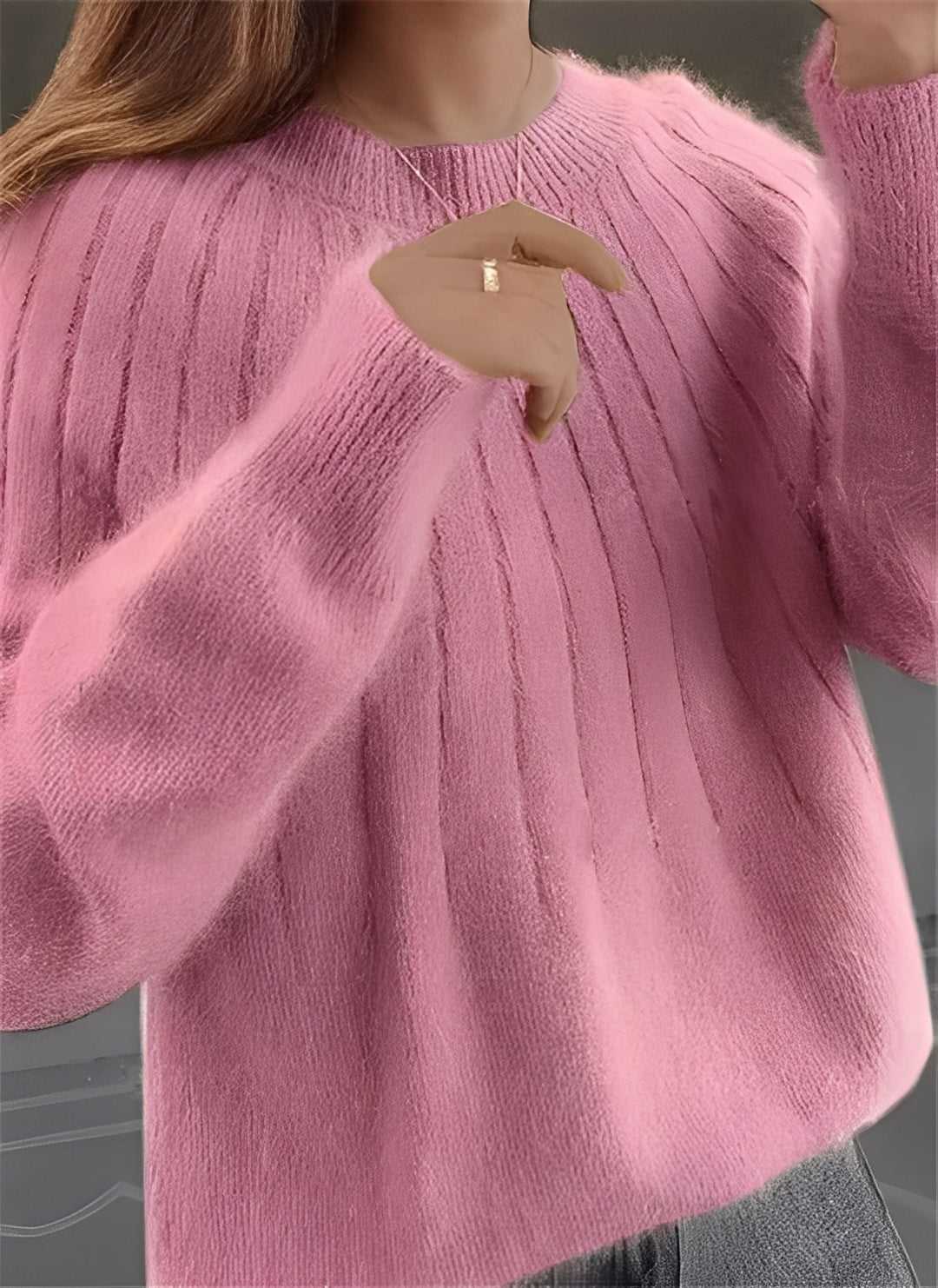 Cornelia – Bequemer, locker sitzender Pullover für Damen