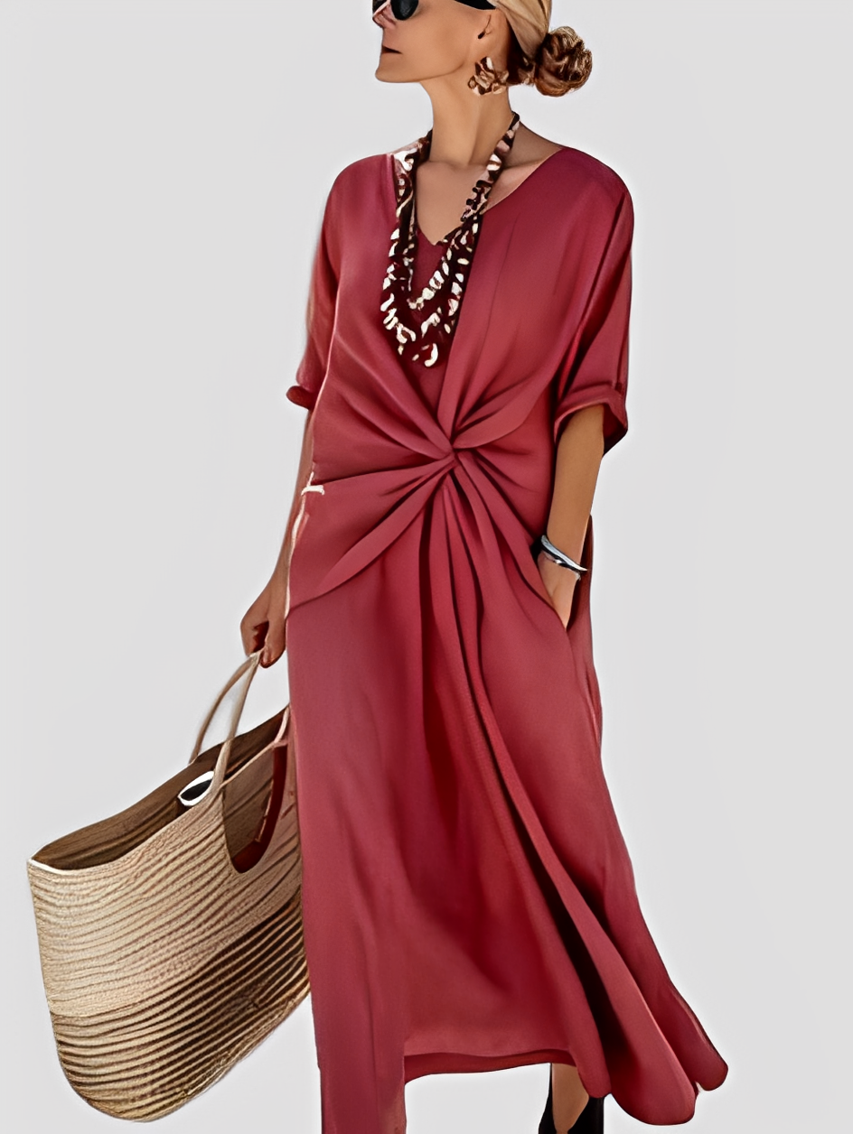 Mabel - Elegantes und lockeres Maxikleid für Frauen