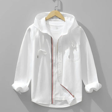 Richard - Langarmshirt lässig mit Kapuze für Herren
