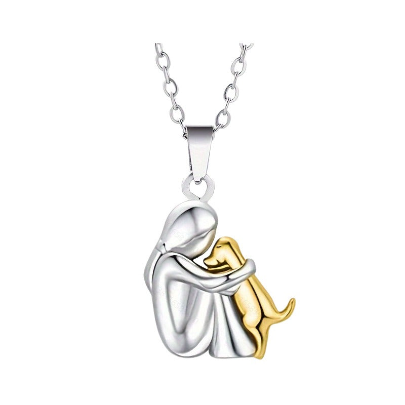 Luz – Kette mit Umarmungsanhänger