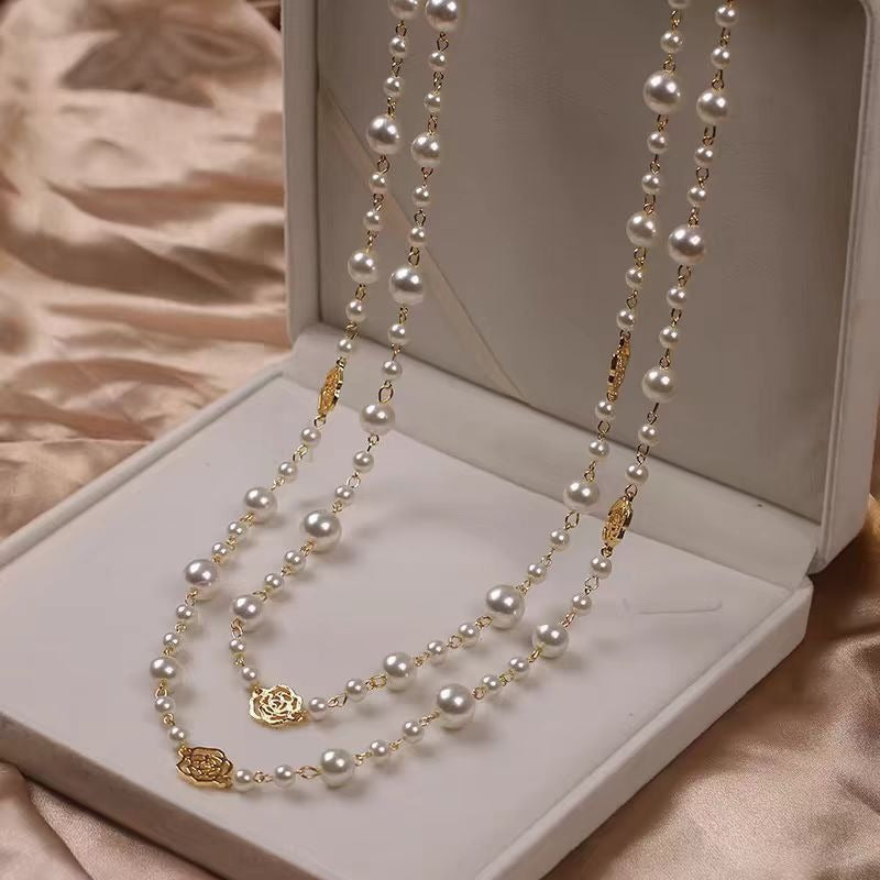 Collen – Elegante Goldkette mit Perle