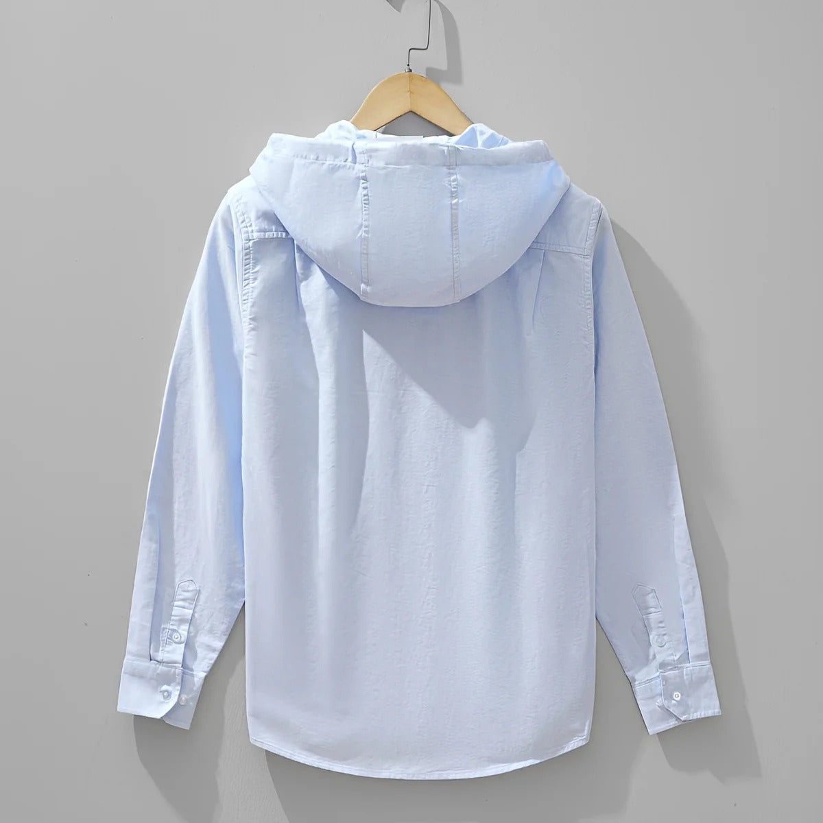 Richard - Langarmshirt lässig mit Kapuze für Herren