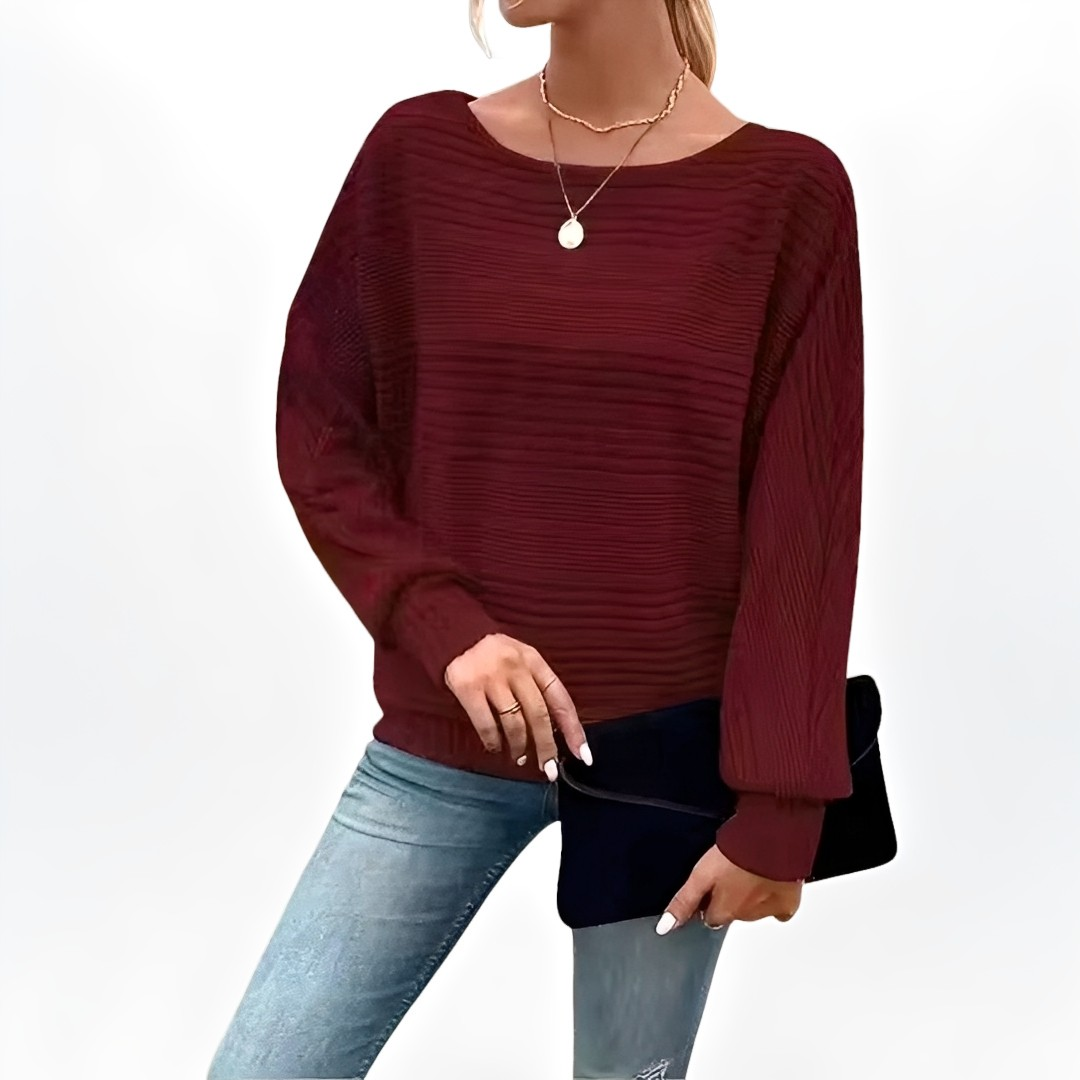 Eleanore - Bequemer Streifenpullover