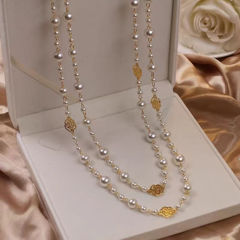 Collen – Elegante Goldkette mit Perle