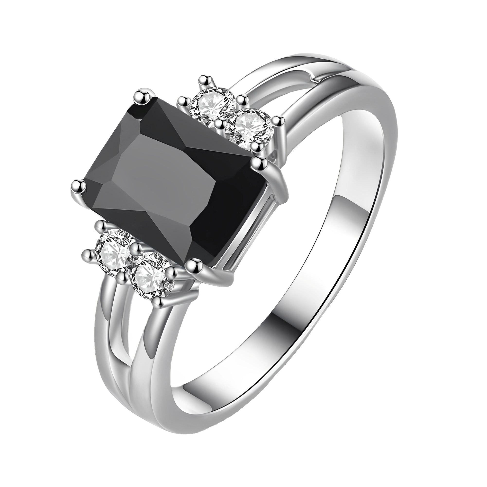 Ravenna – Vintage-Ring mit schimmerndem Onyx
