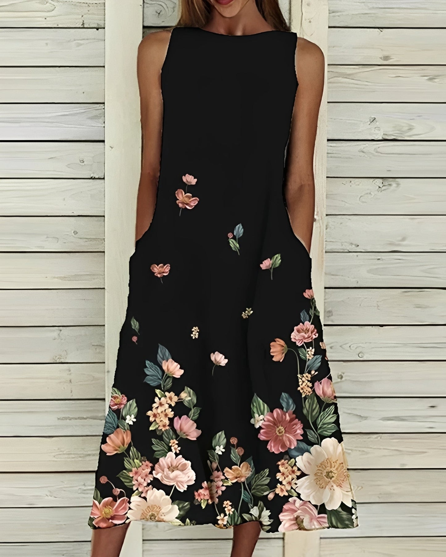 Josephine - Elegantes Kleid mit Blumenmuster für Frauen