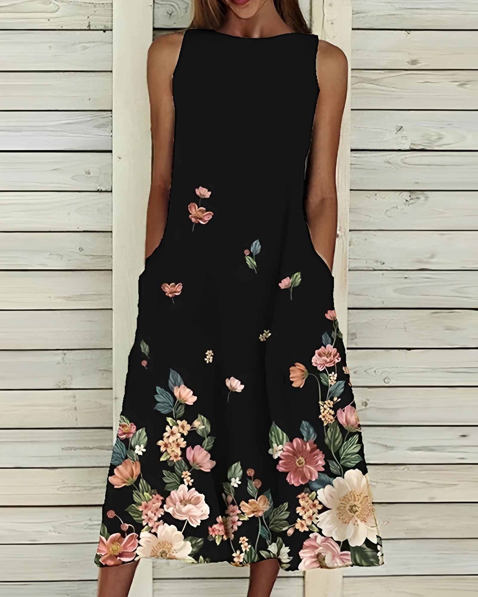 Josephine - Elegantes Kleid mit Blumenmuster für Frauen