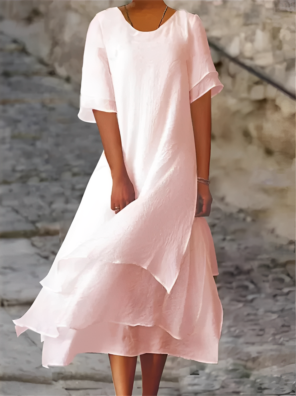 Tianna - Bequemes und fließendes Maxikleid für Frauen