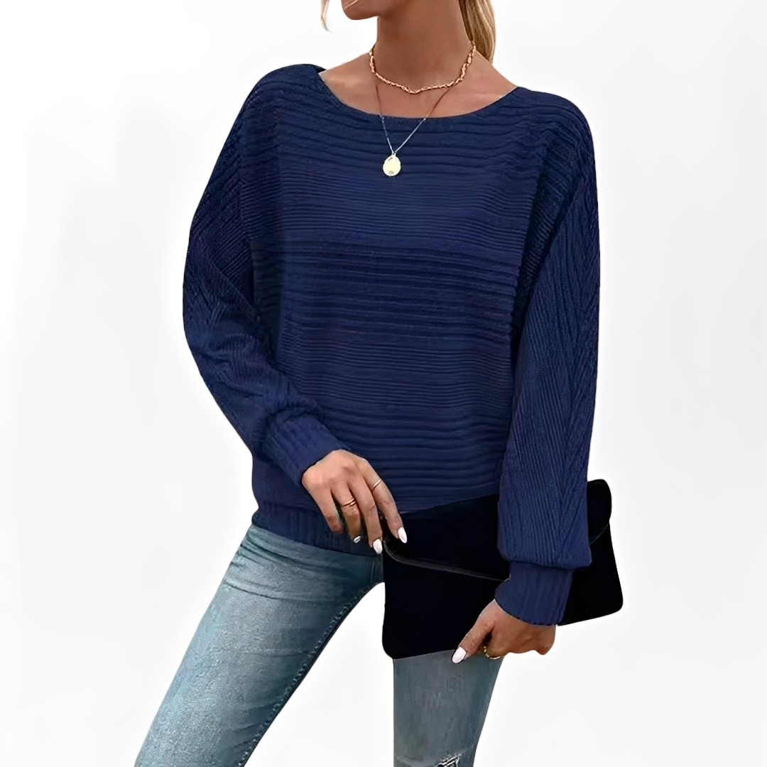 Eleanore - Bequemer Streifenpullover