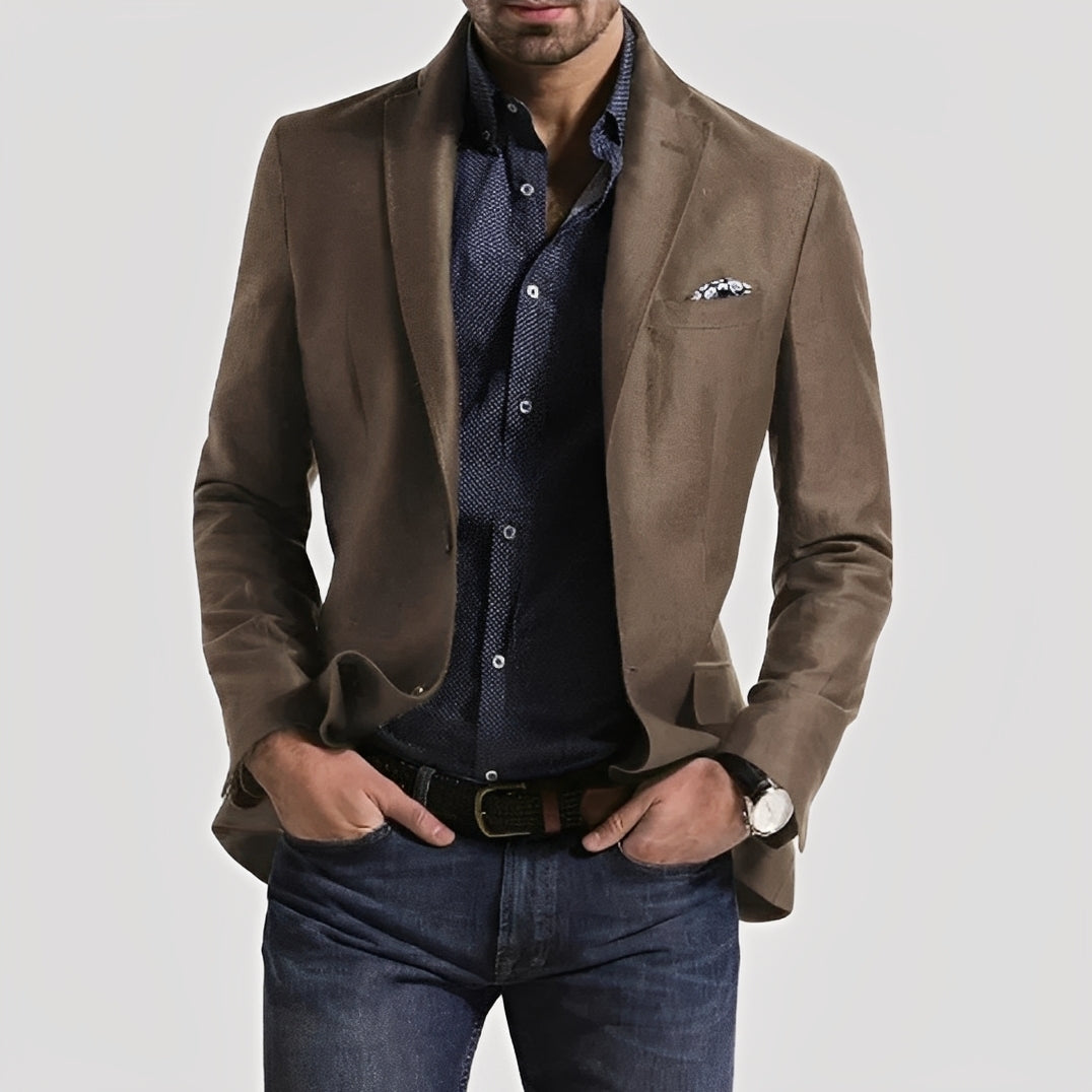 George - Eleganter Herrenblazer mit Zweiknopfverschluss