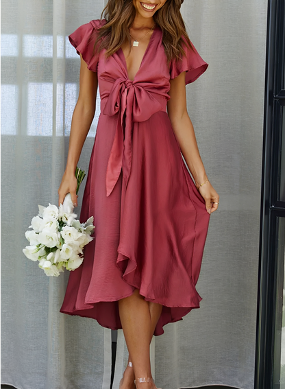 Ellia - Elegantes und asymmetrisches Kleid für Frauen