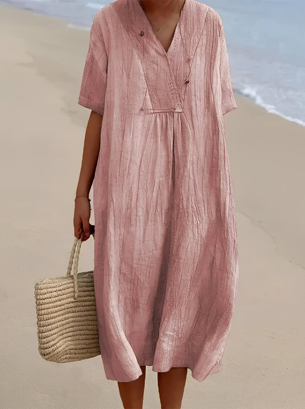 Abigail - Lockeres und weites Freizeitkleid für Frauen
