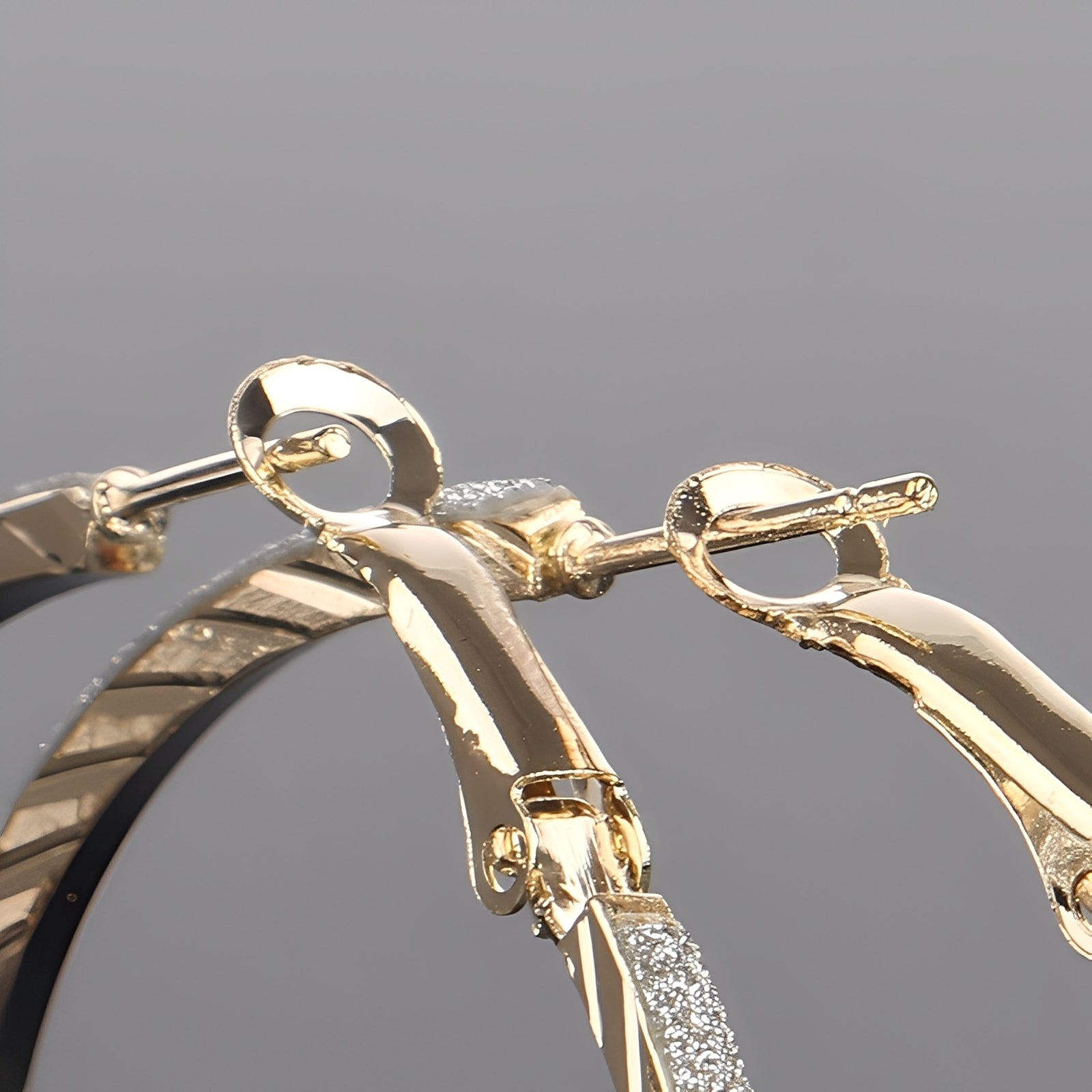Nori – Vintage-Ohrringe mit Vergoldung und Diamanten