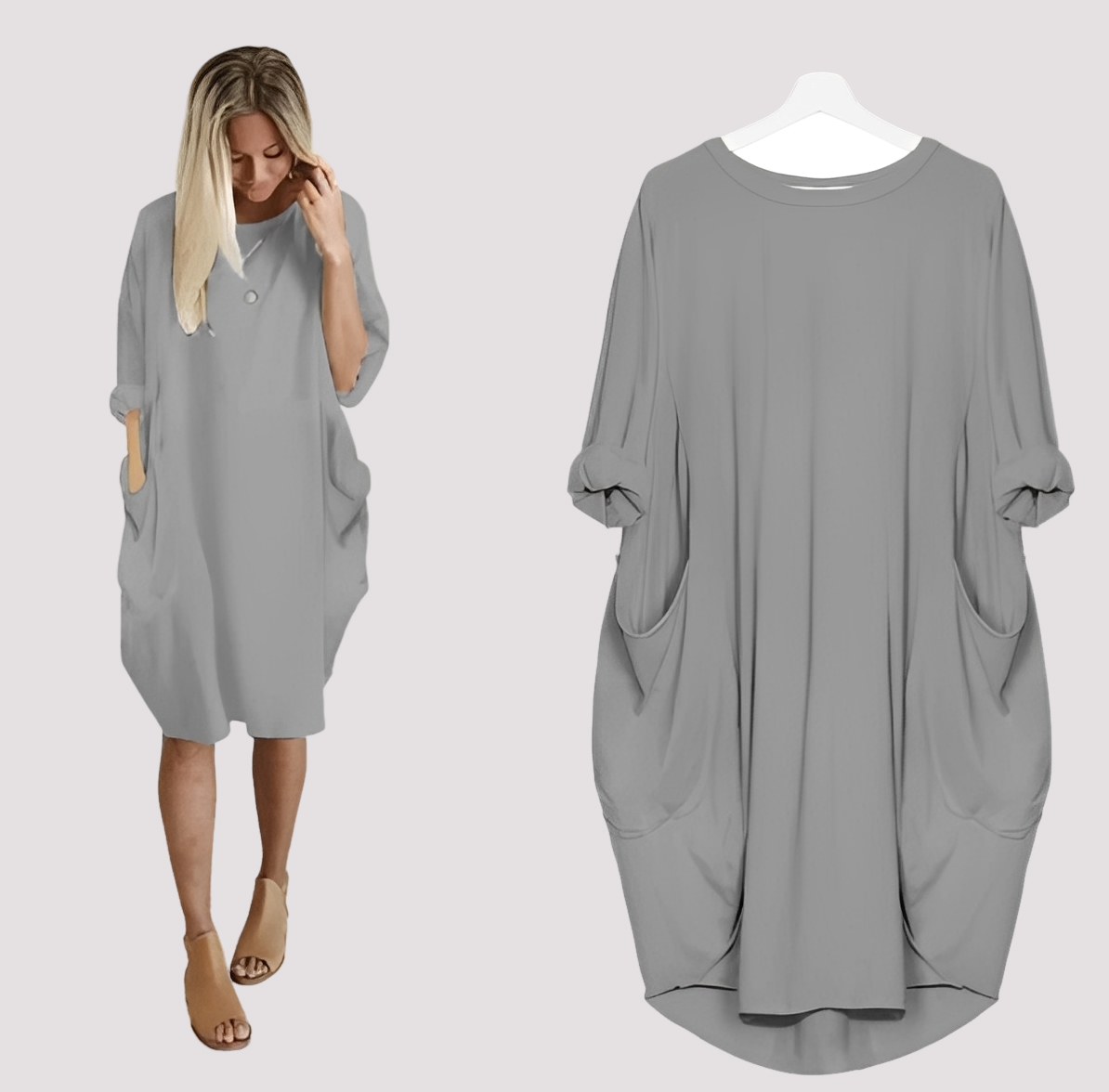 Kate - Lockeres und weites Kleid für Frauen