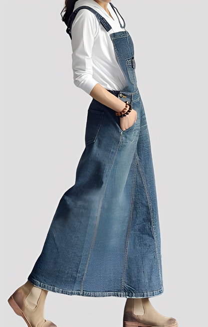 Katya - Eleganter Jeans-Overall für Frauen