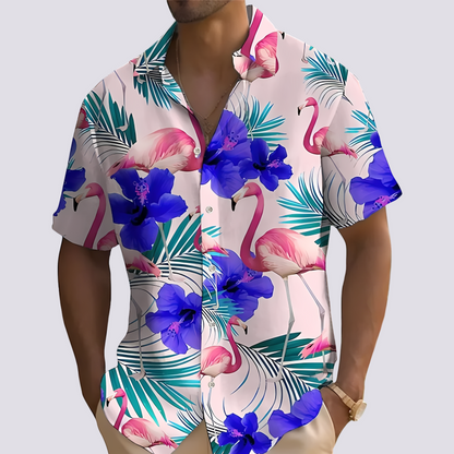 Philip - Chic Hemd mit hawaiianischem Muster für Männer