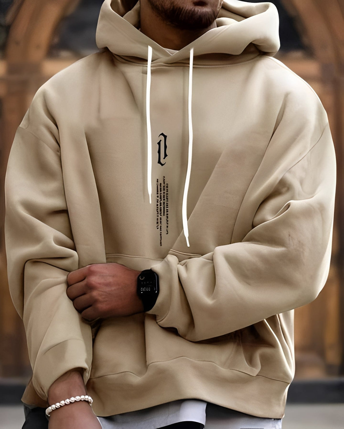 Clayton - Modischer und lässiger Herren-Hoodie mit Print