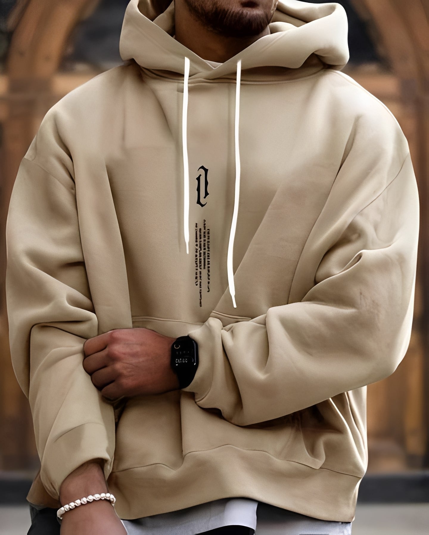 Clayton - Modischer und lässiger Herren-Hoodie mit Print