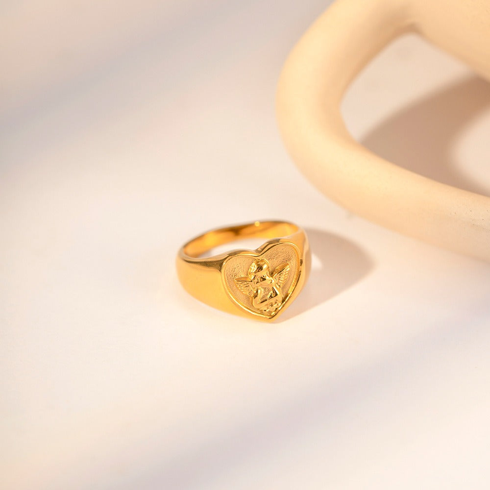Oriane – Herzring mit hoher Eleganz