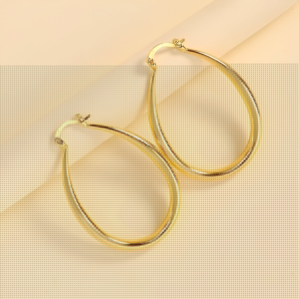 Elysse – Stilvolle Creolen in Gold