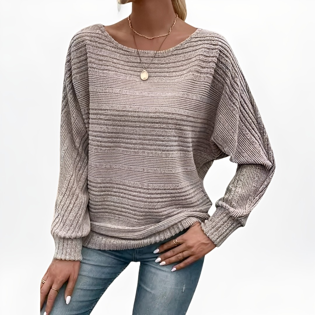 Eleanore - Bequemer Streifenpullover