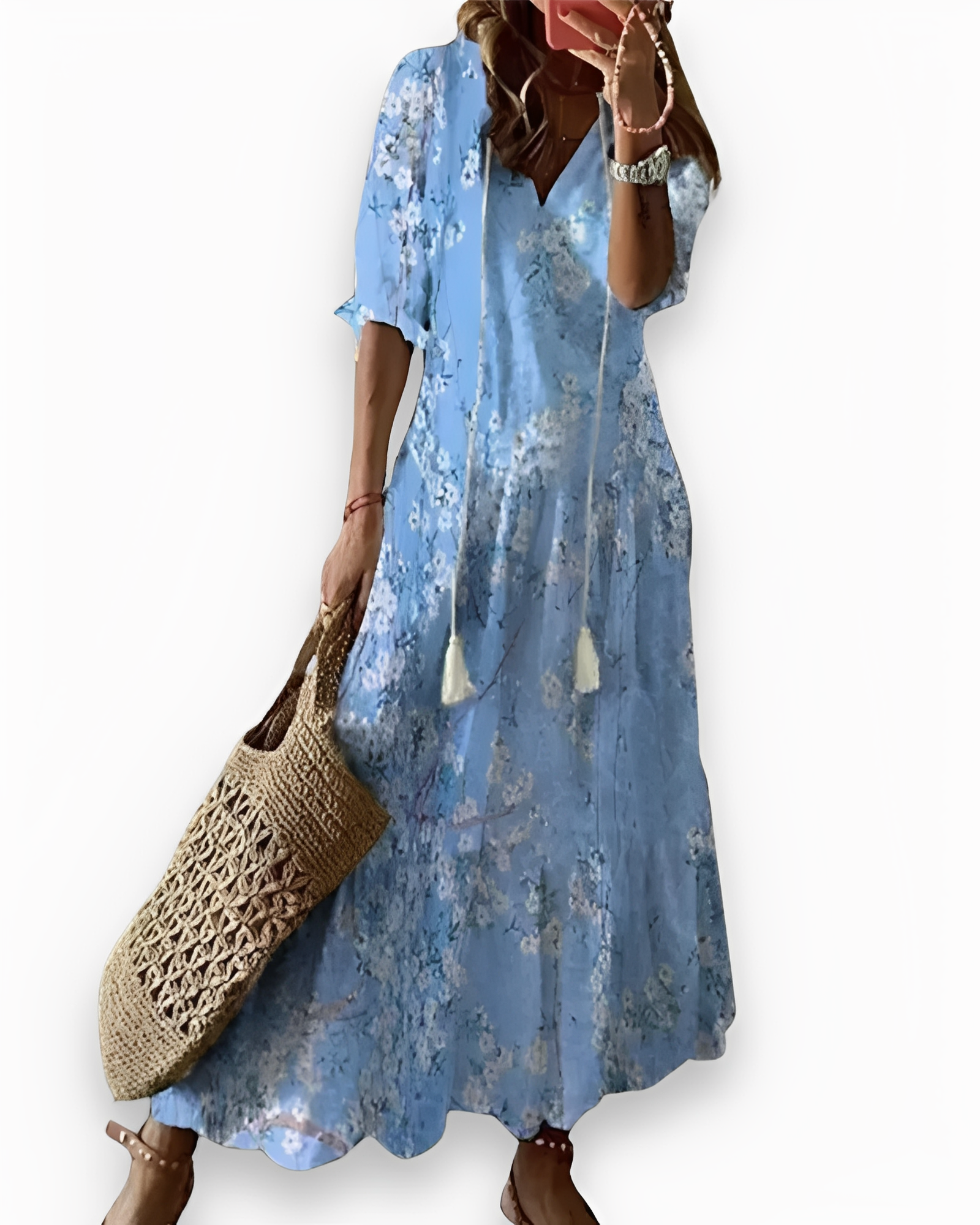 Annie - Maxi-Kleid Boho lässig für Damen