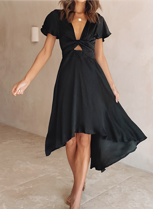 Ellia - Elegantes und asymmetrisches Kleid für Frauen