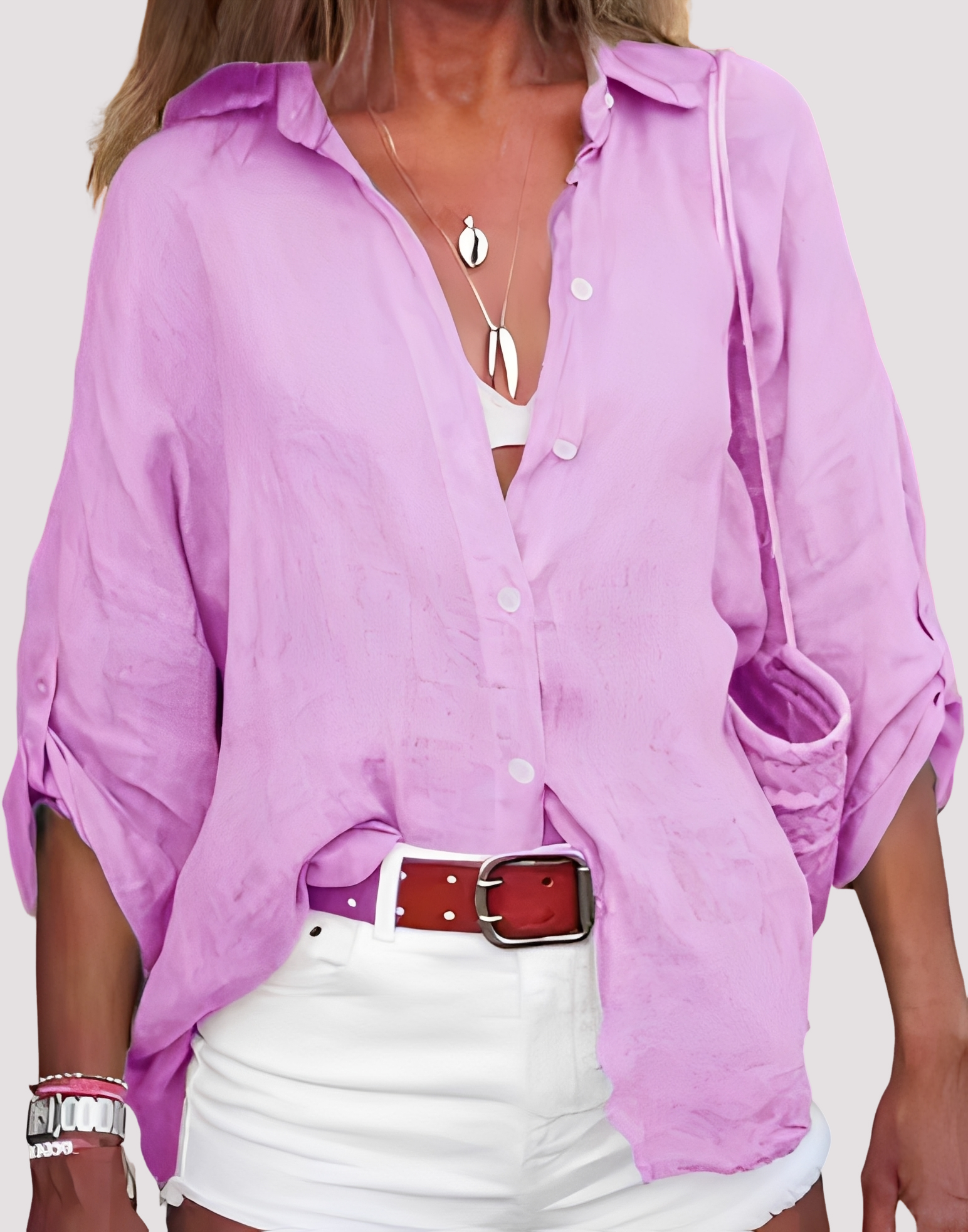 Jessica - Bequeme und lockere feminine Bluse