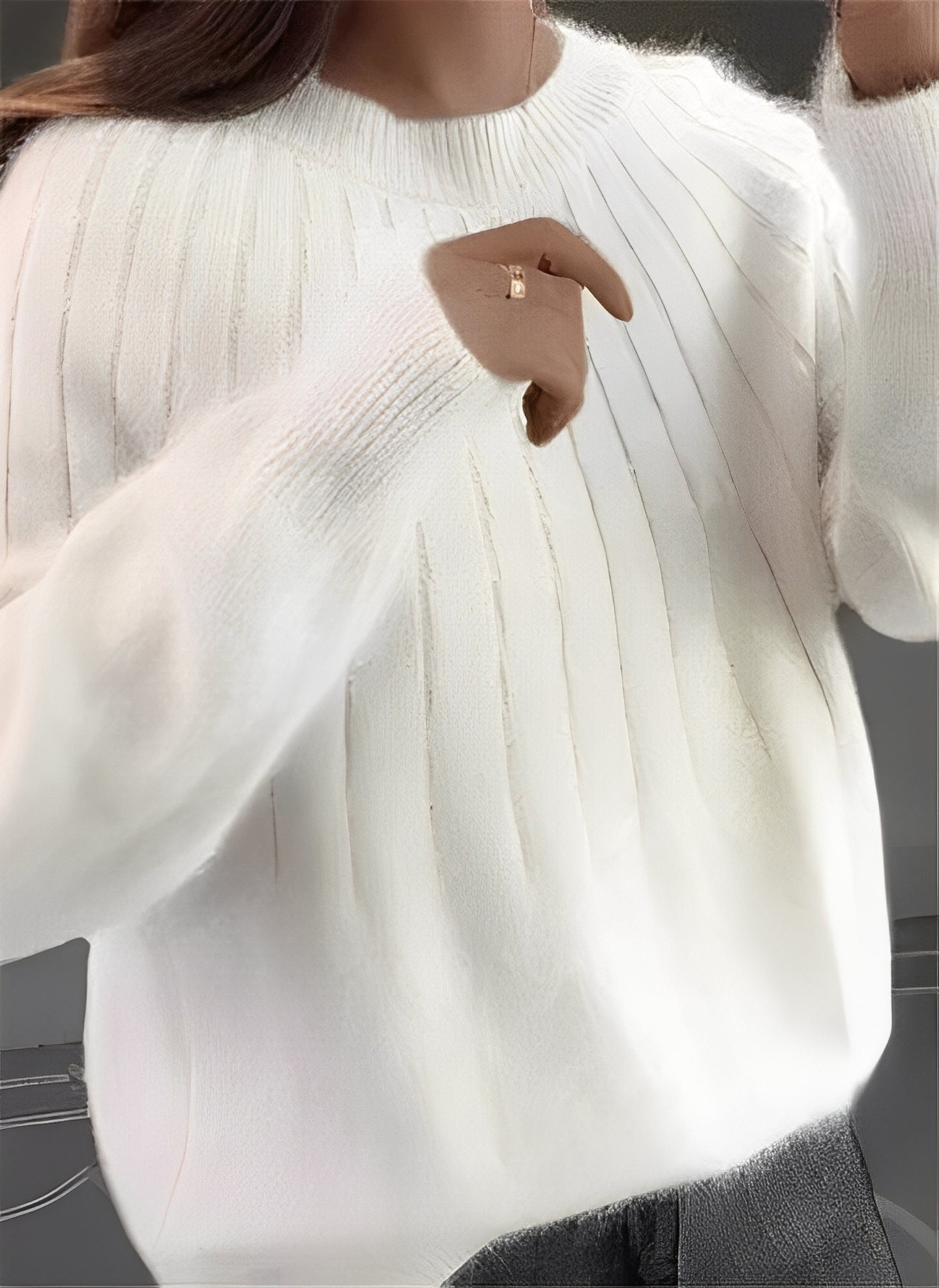 Cornelia – Bequemer, locker sitzender Pullover für Damen