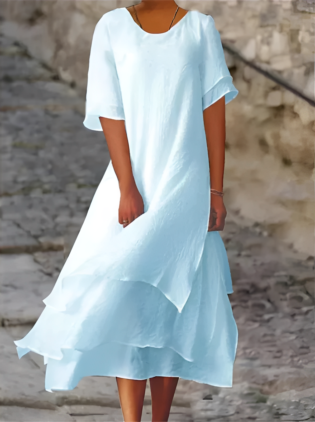 Tianna - Bequemes und fließendes Maxikleid für Frauen