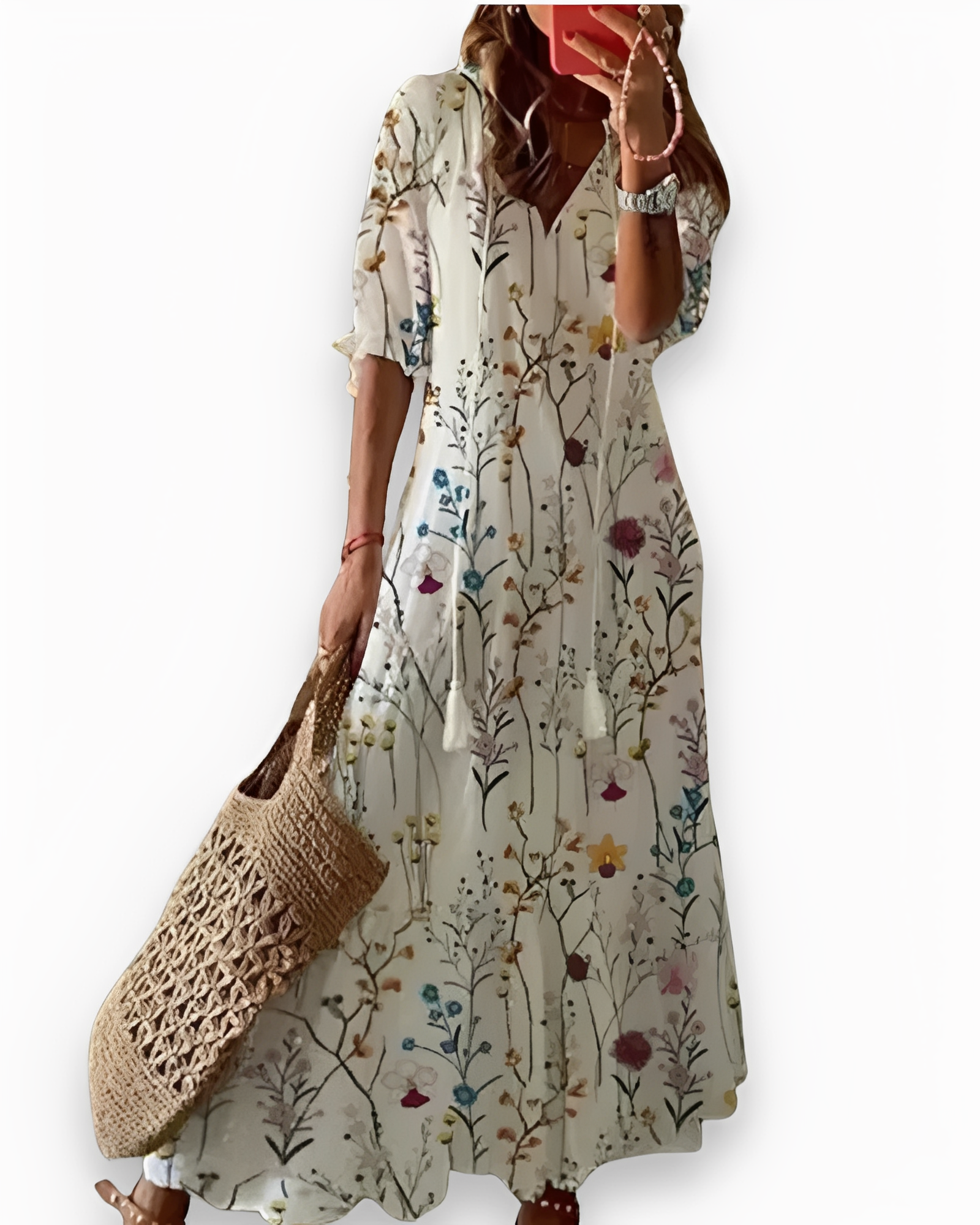 Annie - Maxi-Kleid Boho lässig für Damen
