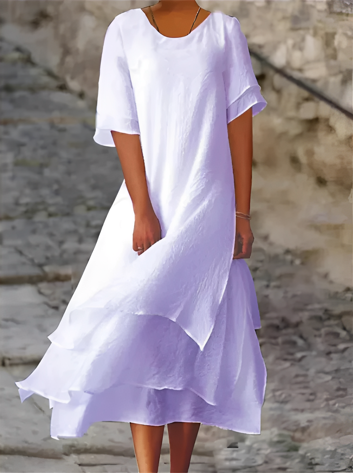 Tianna - Bequemes und fließendes Maxikleid für Frauen