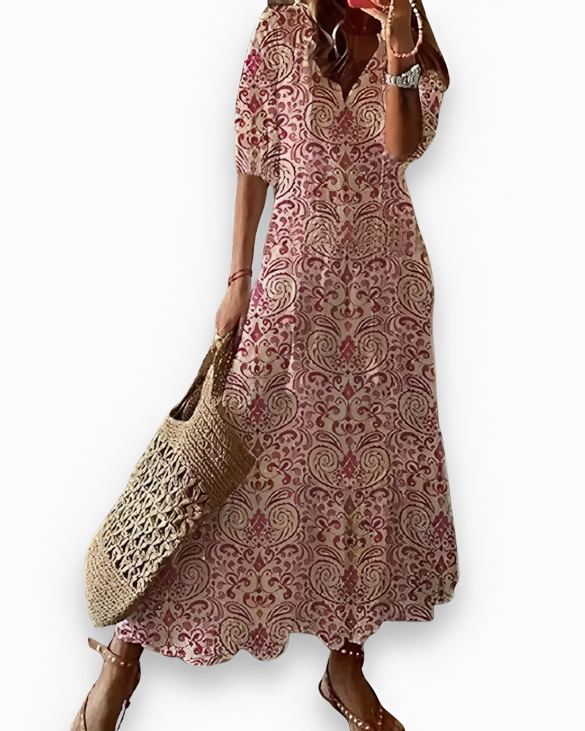 Annie - Maxi-Kleid Boho lässig für Damen