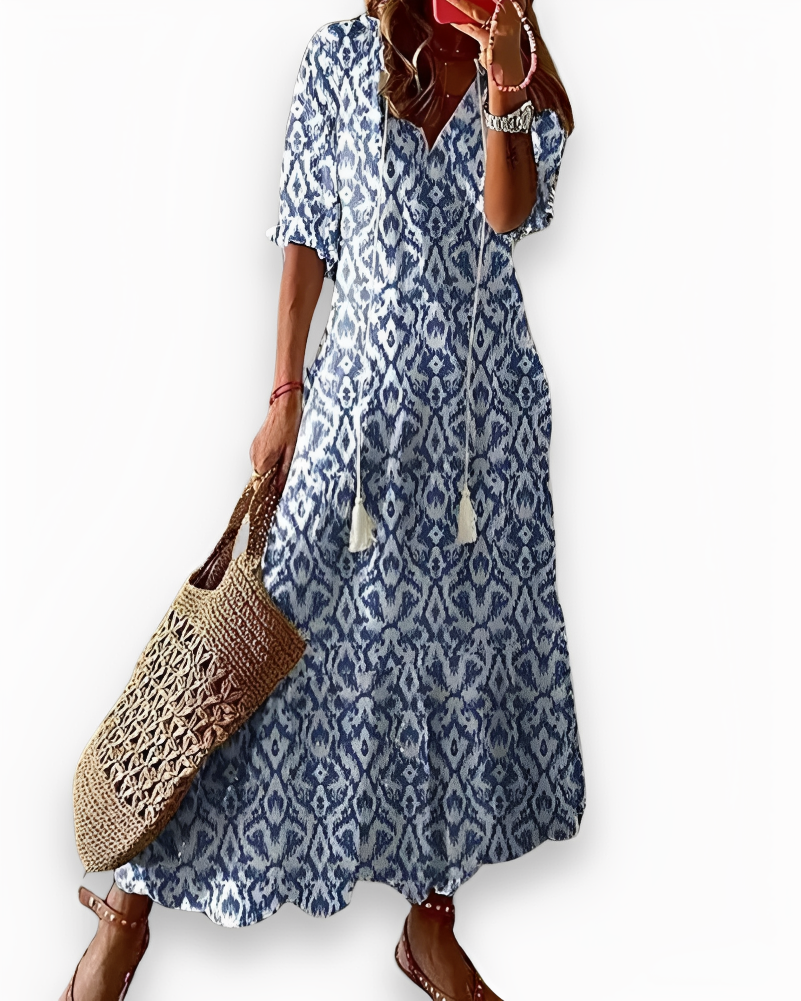 Annie - Maxi-Kleid Boho lässig für Damen