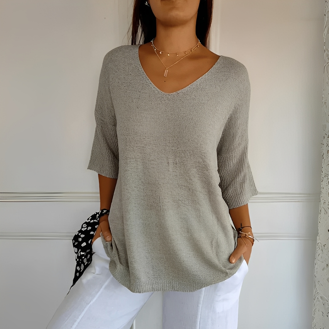 Yanick - Ein bequemer Damenpullover