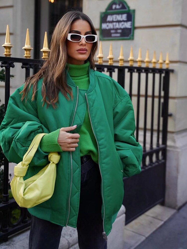 Vanessa – Oversize-Bomberjacke für Damen