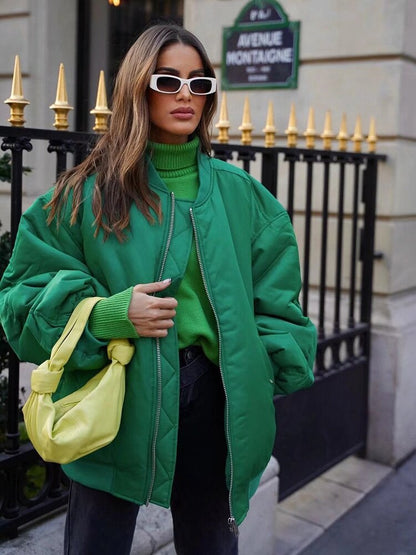 Vanessa – Oversize-Bomberjacke für Damen