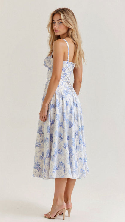 Liana – Korsett-Midikleid