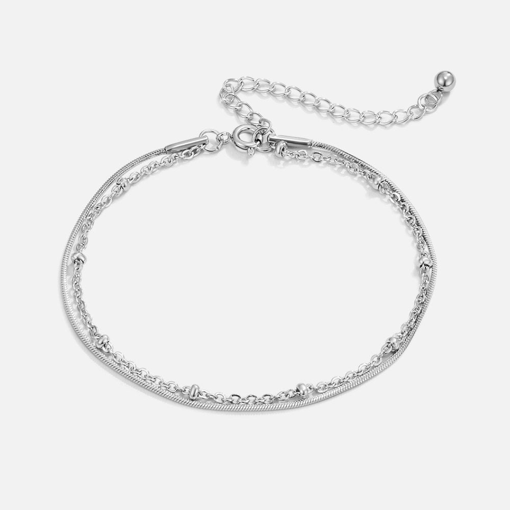 Oya - Schichtarmband aus Silber