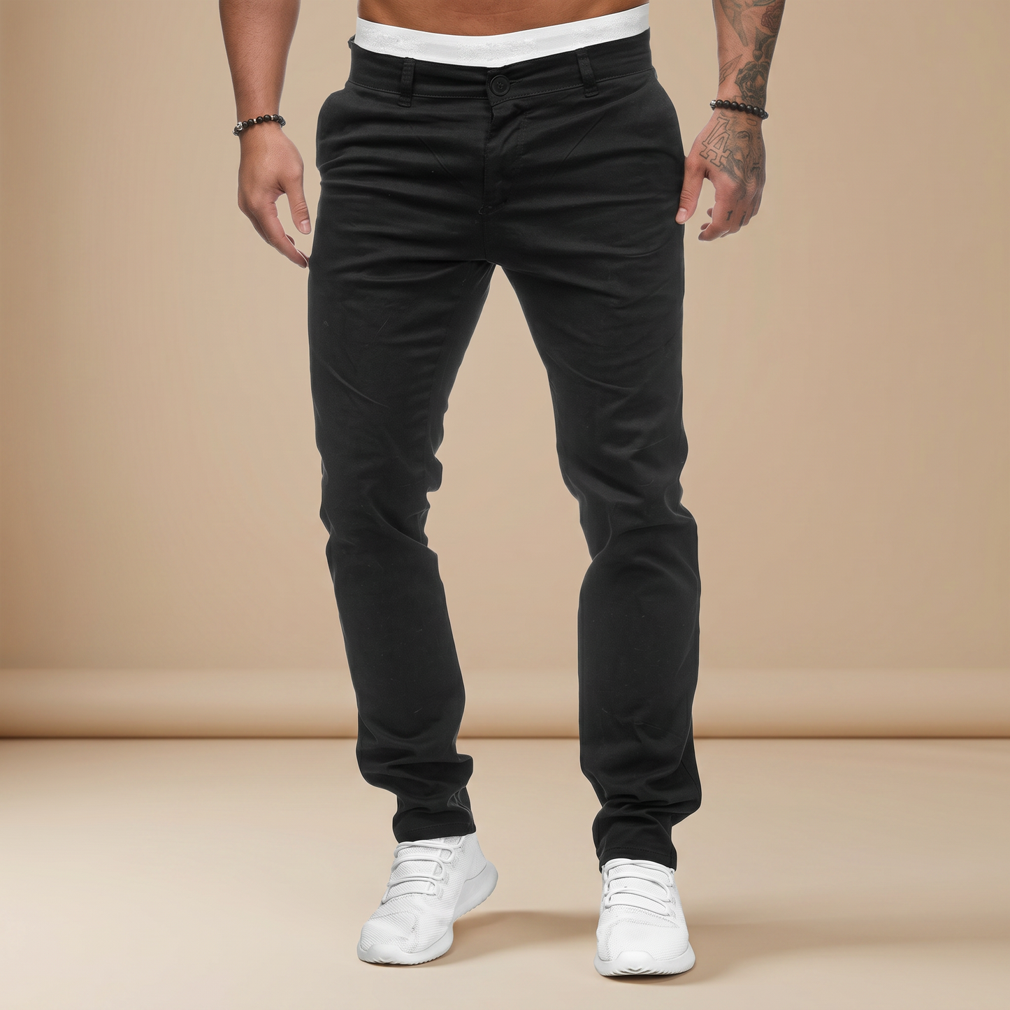 Arjan - Bequeme, eng geschnittene Hose