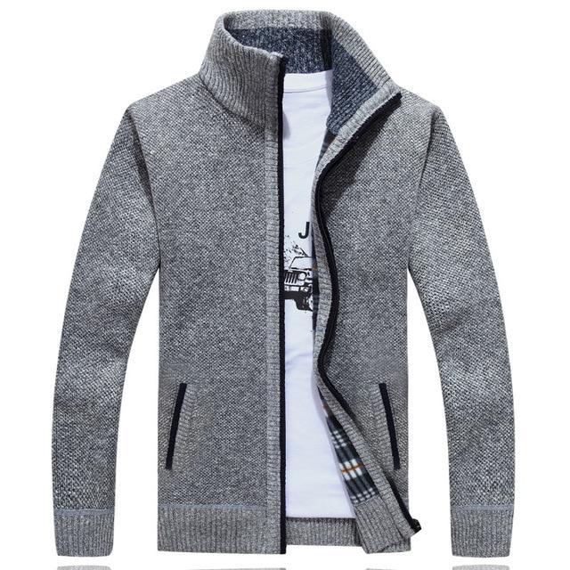 Iker - Kuschelige Jacke mit Reißverschluss