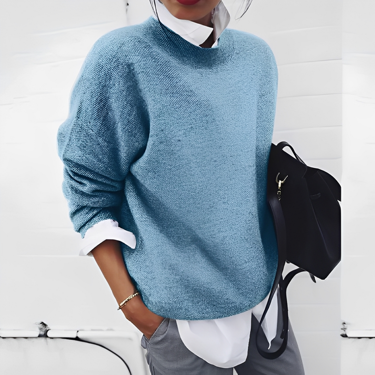 Gabriella - Damenpullover mit legerem Schnitt