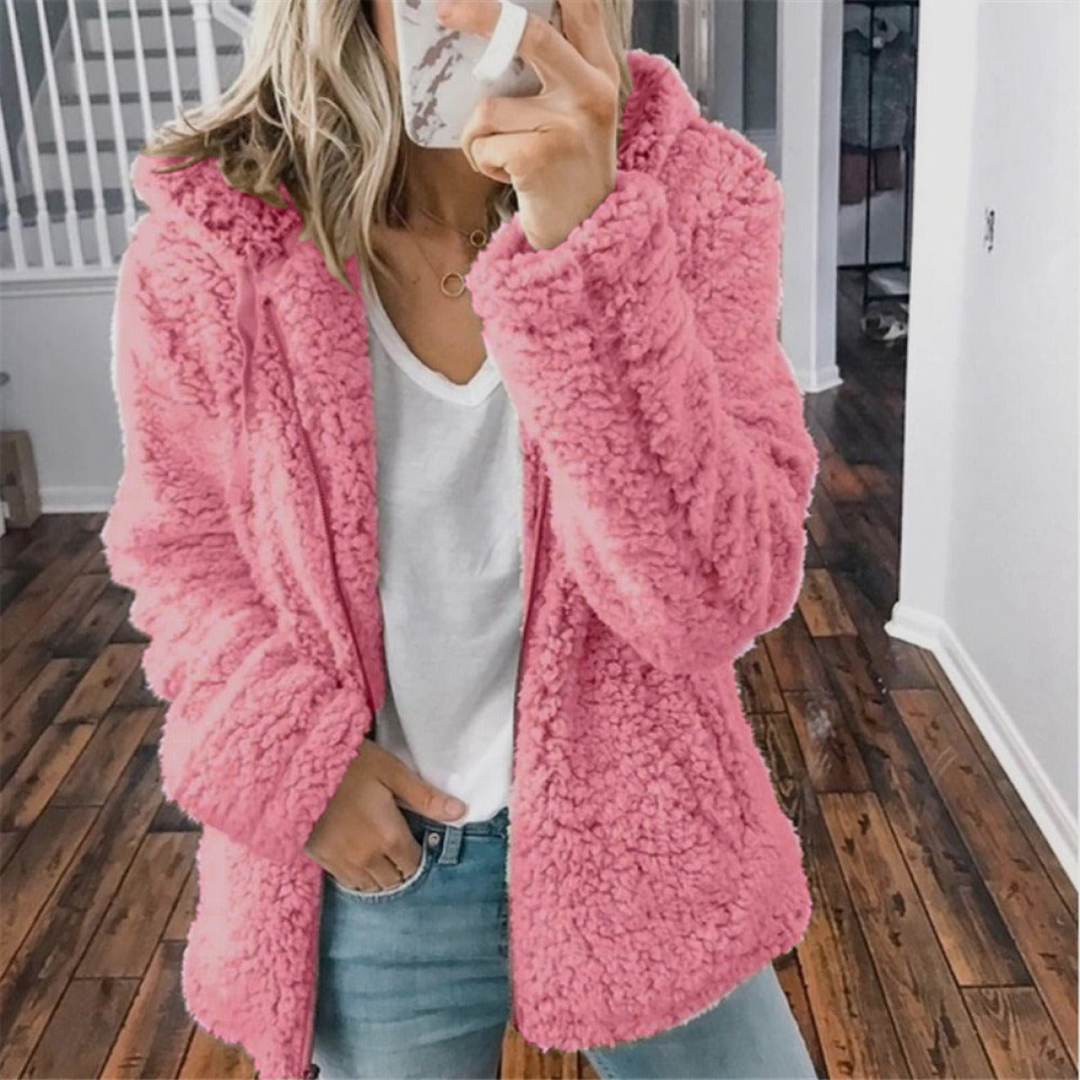 Celandine - Trendige Jacke mit Kapuze