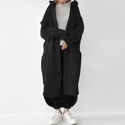 Cailyn – Gemütlicher langer Trenchcoat für Damen