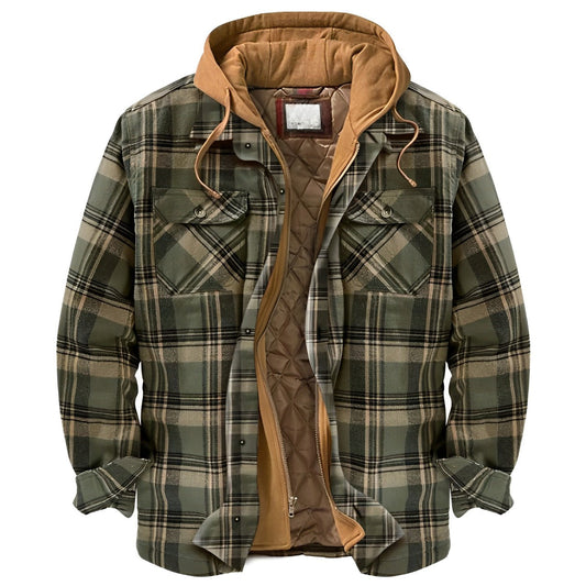 Ormond – Winterjacke mit Karomuster für Herren