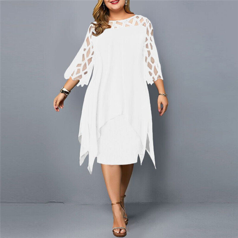 Annika – Kleid mit ausgeschnittenen Ärmeln und femininem Schnitt